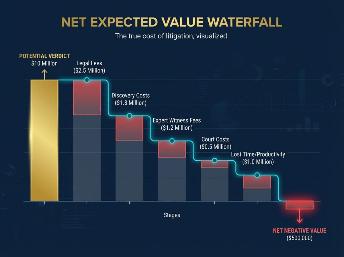 Net Expected Value Waterfall